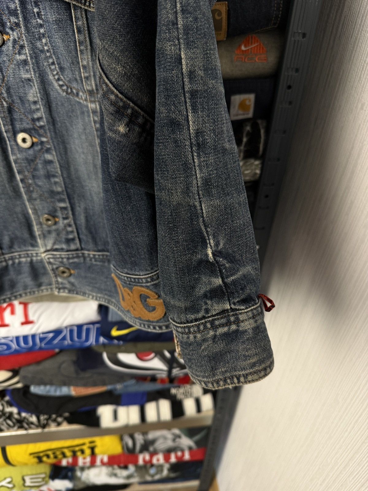 Dolce & Gabbana Vintage Dolce Gabbana Denim Jacket D&G Logo Destrised Y2K Size US L / EU 52-54 / 3 - 11 Thumbnail