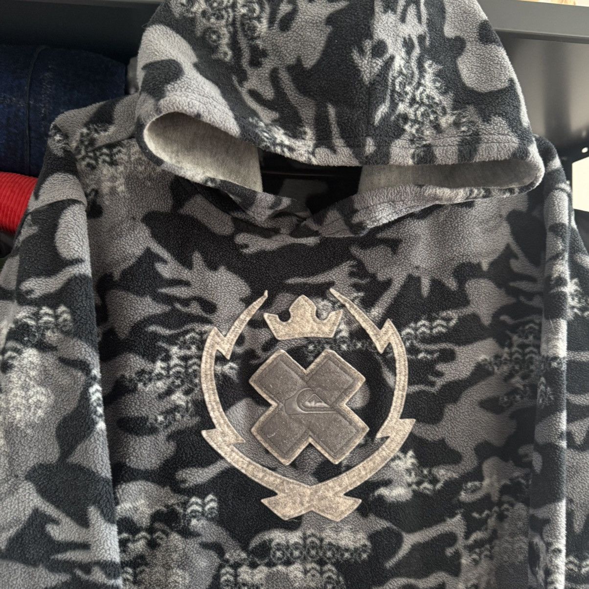 Quiksilver Vintage Quicksilver Fleece Avant Garde Y2K Size US S / EU 44-46 / 1 - 3 Thumbnail