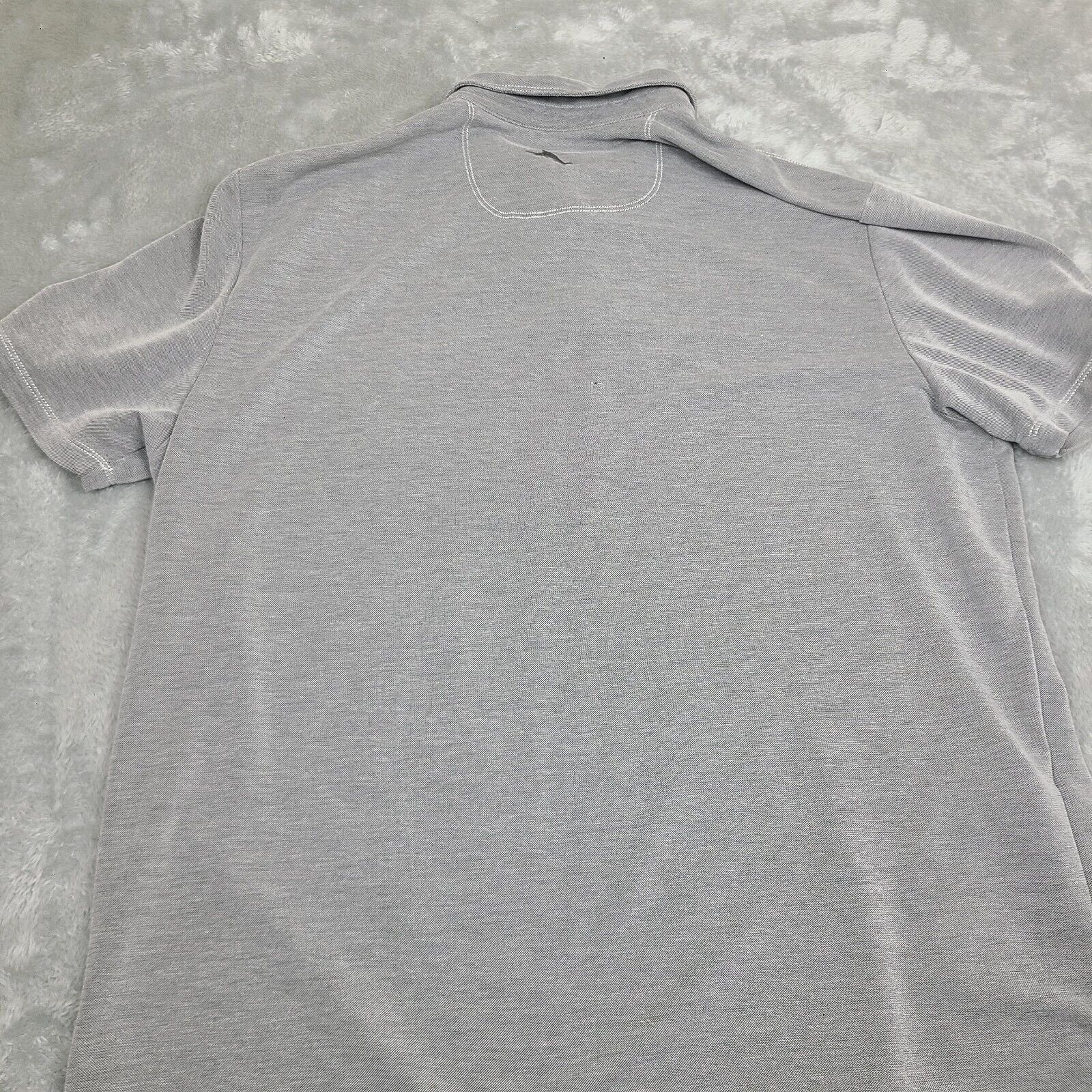 Tommy Bahama Tommy Bahama Shirt Mens XL Grey Short Sleeve Polo Embroidere Size US XL / EU 56 / 4 - 6 Thumbnail