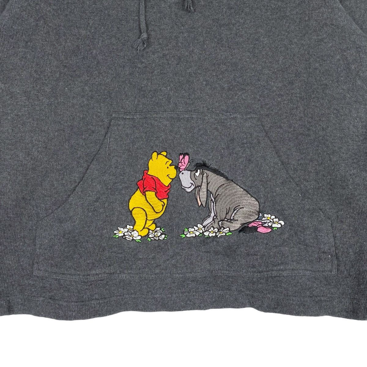 Disney Winnie The Pooh Hoodie Half Zip Sweatshirt Pullover Jumper Size US L / EU 52-54 / 3 - 5 Thumbnail