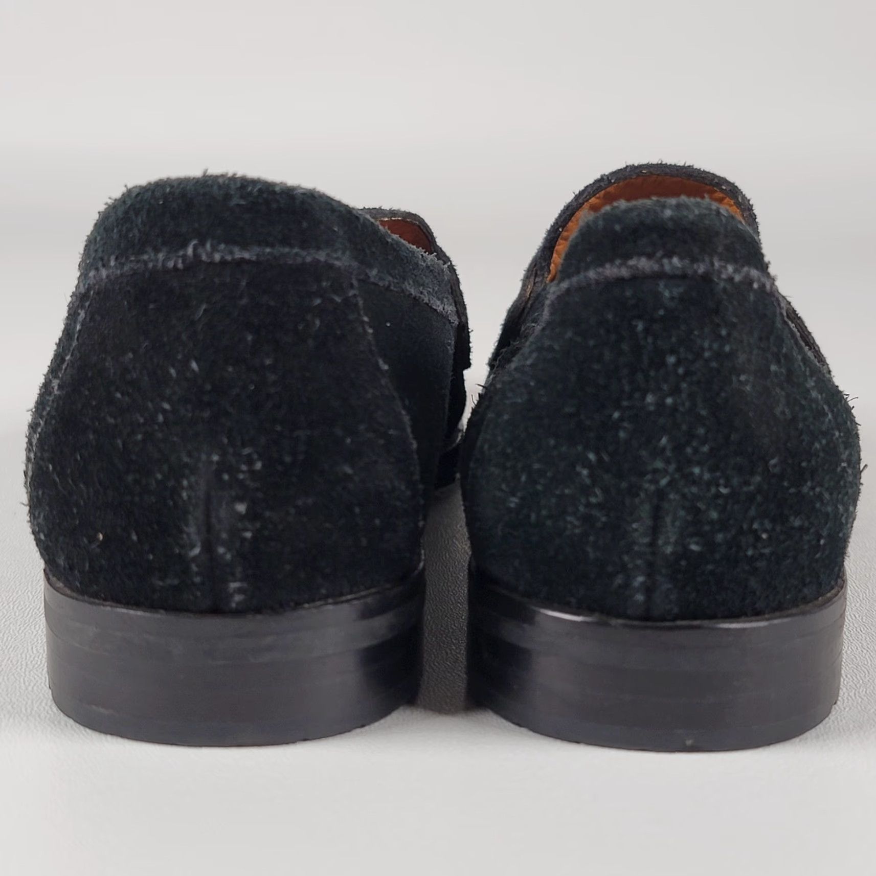 Cole Haan COLE HAAN Air Loafers Womens 6 B Leather Suede Black Slip On Flat Casual Size US 6 / IT 36 - 6 Thumbnail