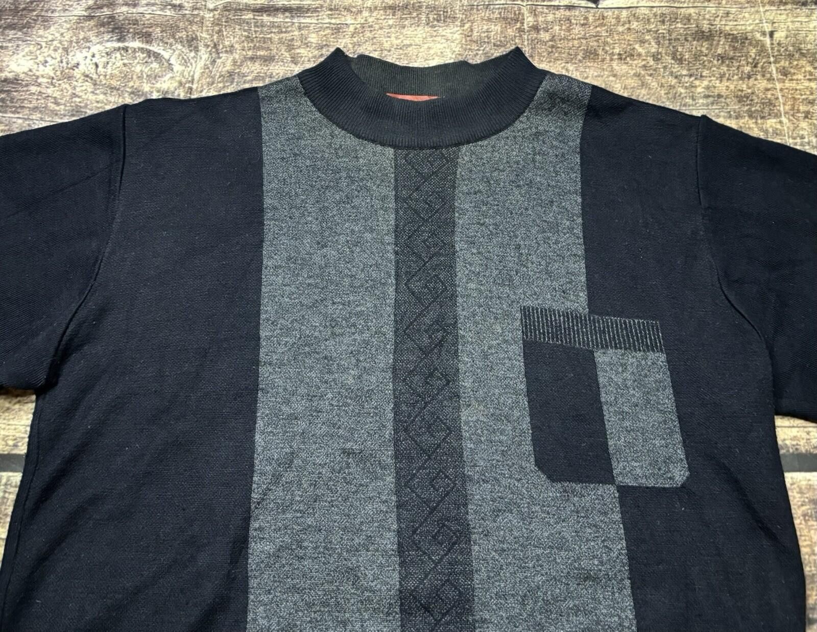 Other HJLRT Sweater Mens Medium Colorblock Wool Blend Navy Size US M / EU 48-50 / 2 - 4 Thumbnail