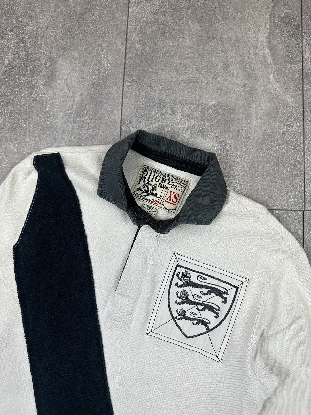 Polo Ralph Lauren Polo Ralph Lauren Rugby Jersey 12 Overprint Logo Size US XS / EU 42 / 0 - 5 Thumbnail