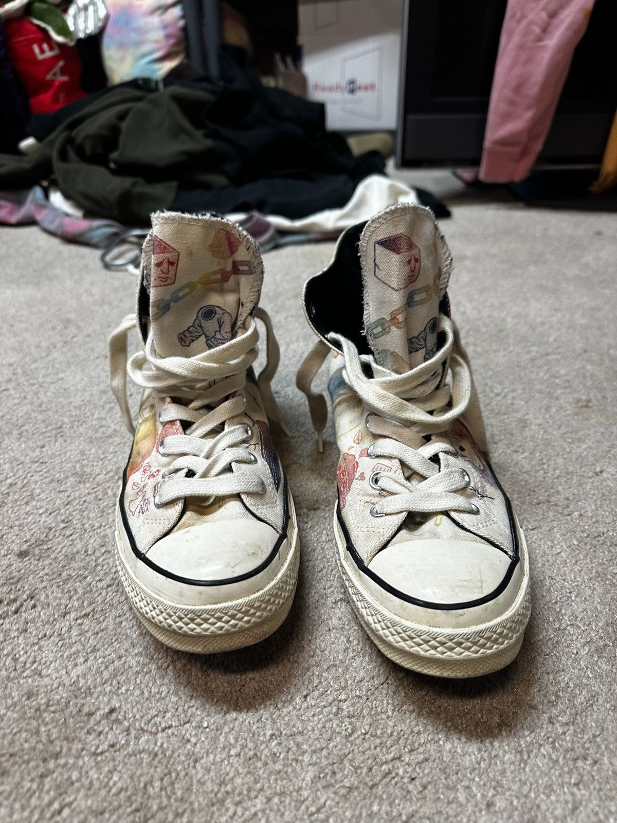 Converse × Golf le Fleur Converse artist series Tyler the creator Size US 10 / EU 43 - 9 Thumbnail