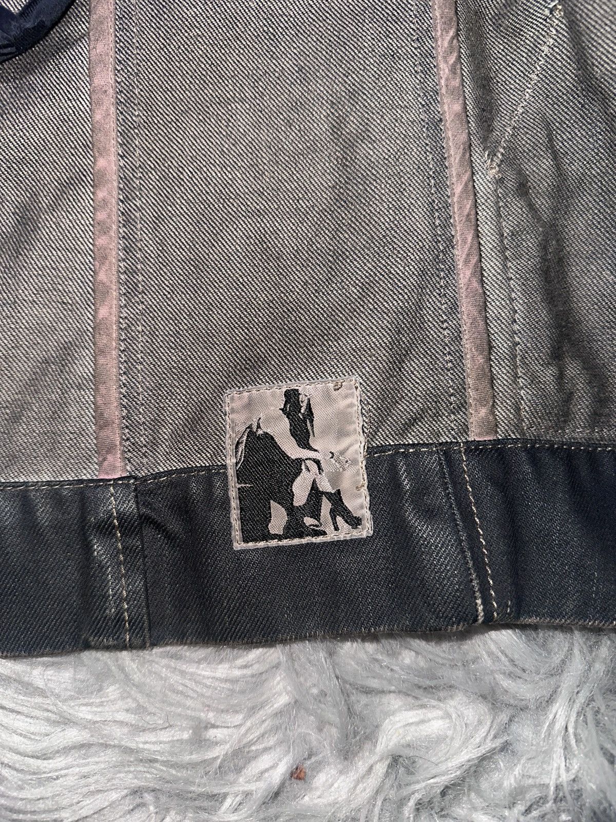 Rick Owens Drkshdw Rick Owens Hybrid Waxed Denim Leather Jacket Size US S / EU 44-46 / 1 - 4 Thumbnail