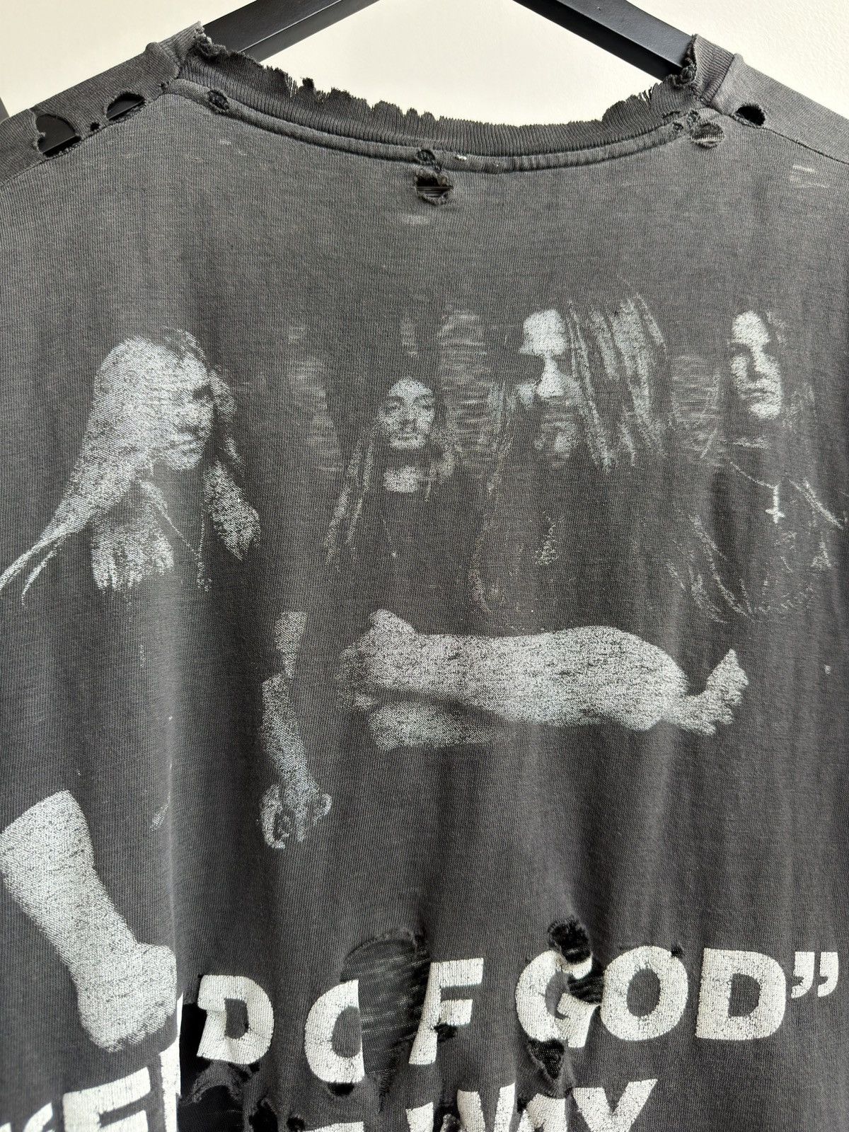 Band Tees Vintage 90s Thrashed Deicide Legion Erd Faded Band Tour Tee Size US L / EU 52-54 / 3 - 6 Thumbnail