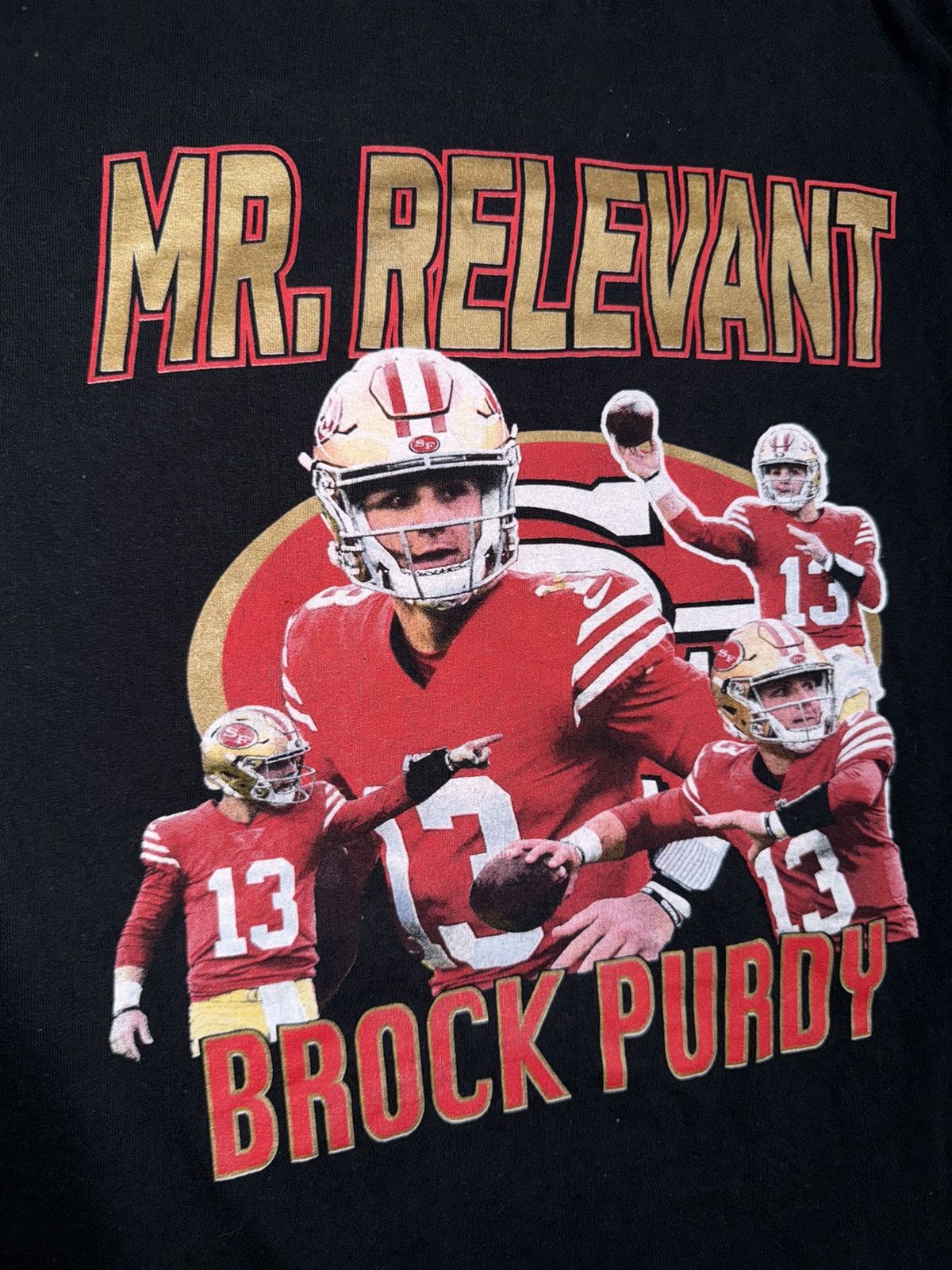 NFL San Francisco 49ers Brock Purdy Mr. relevant NFL t-shirt Size US M / EU 48-50 / 2 - 3 Thumbnail