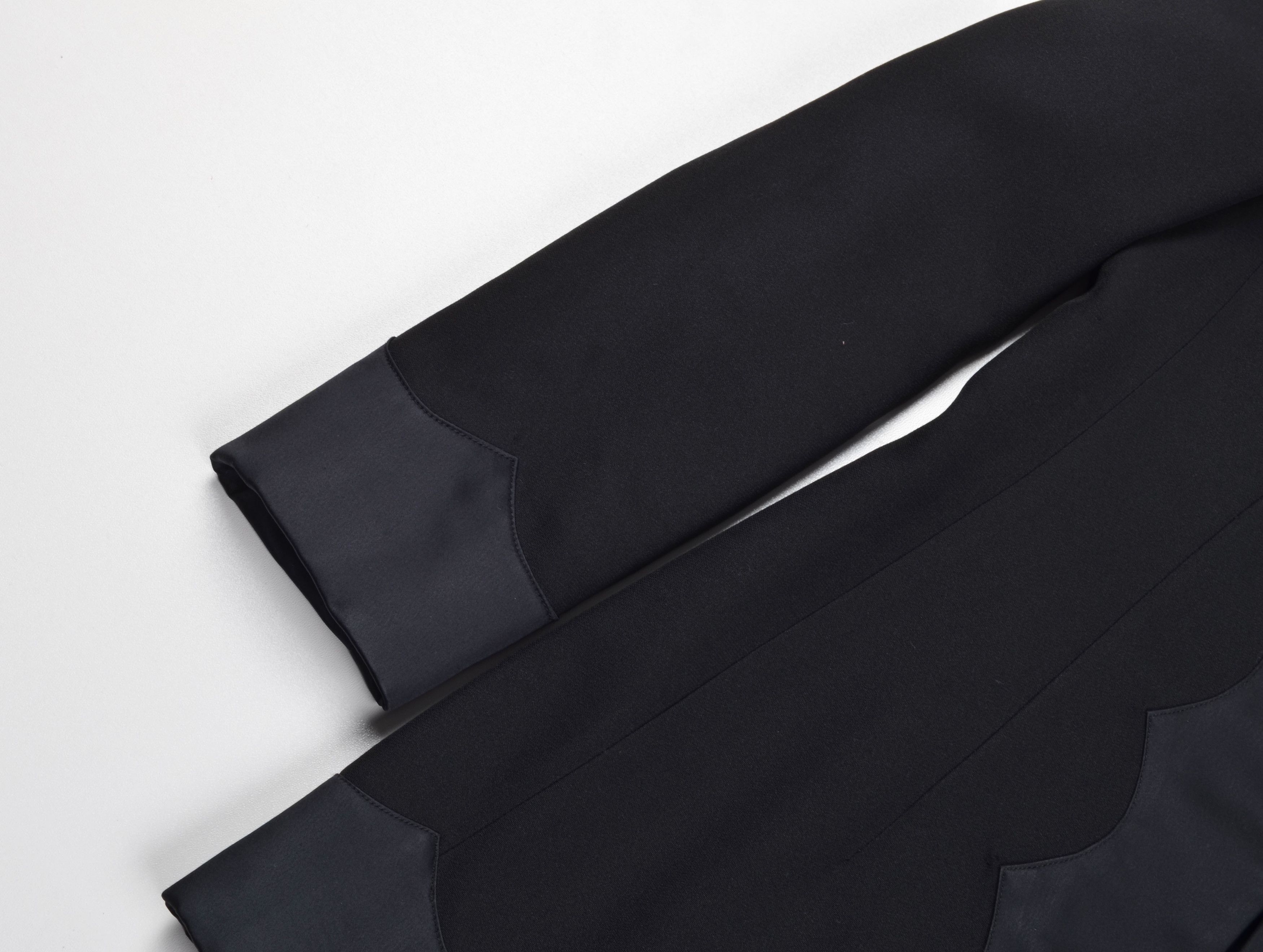 Moschino Vintage Moschino Cheap and Chic Decorated Black Blazer Size M / US 6-8 / IT 42-44 - 7 Thumbnail