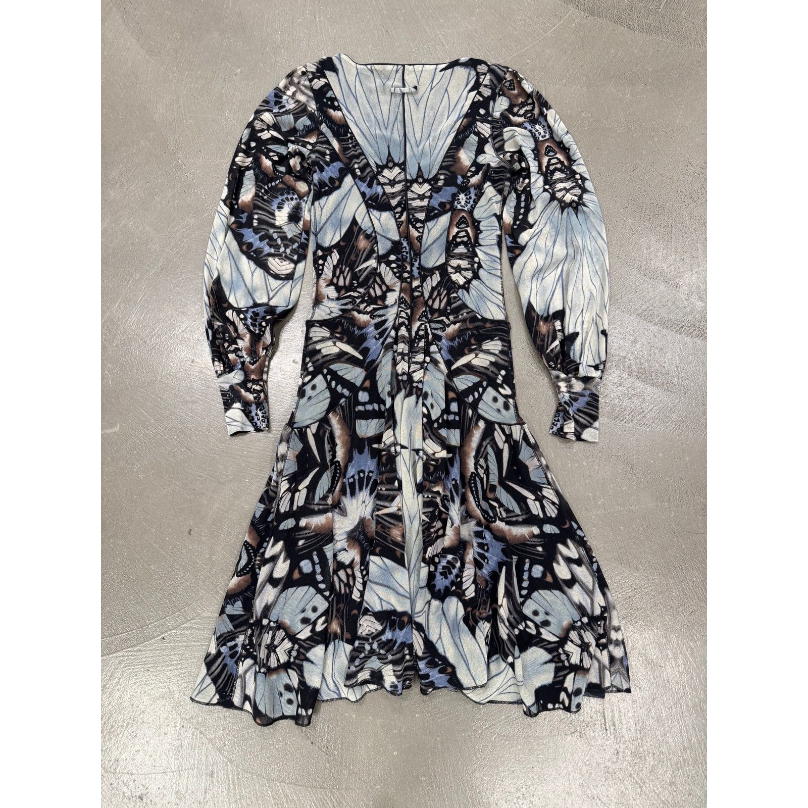 Jean Paul Gaultier 2003 Jean Paul Gaultier butterfly midi dress Size M / US 6-8 / IT 42-44 - 5 Thumbnail