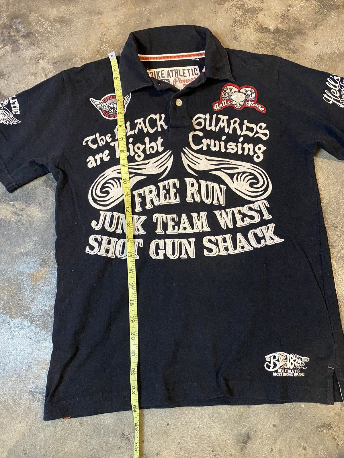If Six Was Nine × Japanese Brand hellsbone polo shirt poem embroidery Size US S / EU 44-46 / 1 - 3 Thumbnail