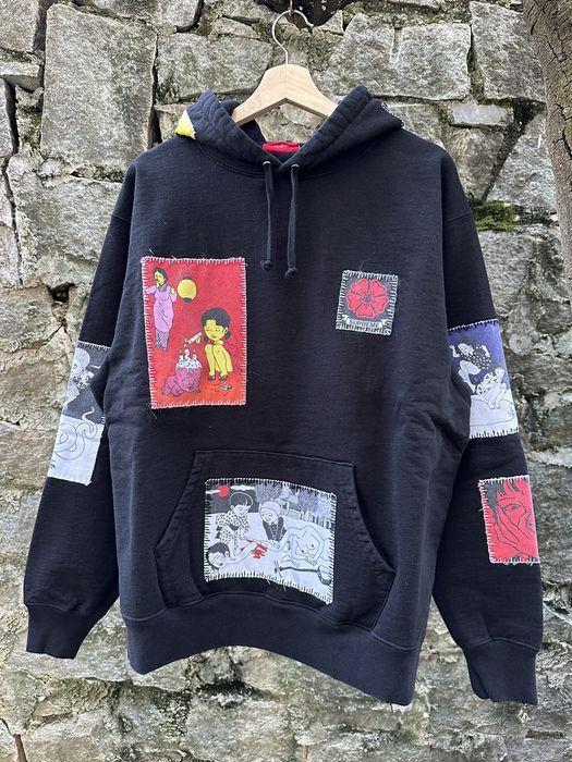 supreme toshio saeki hooded sweatshirt