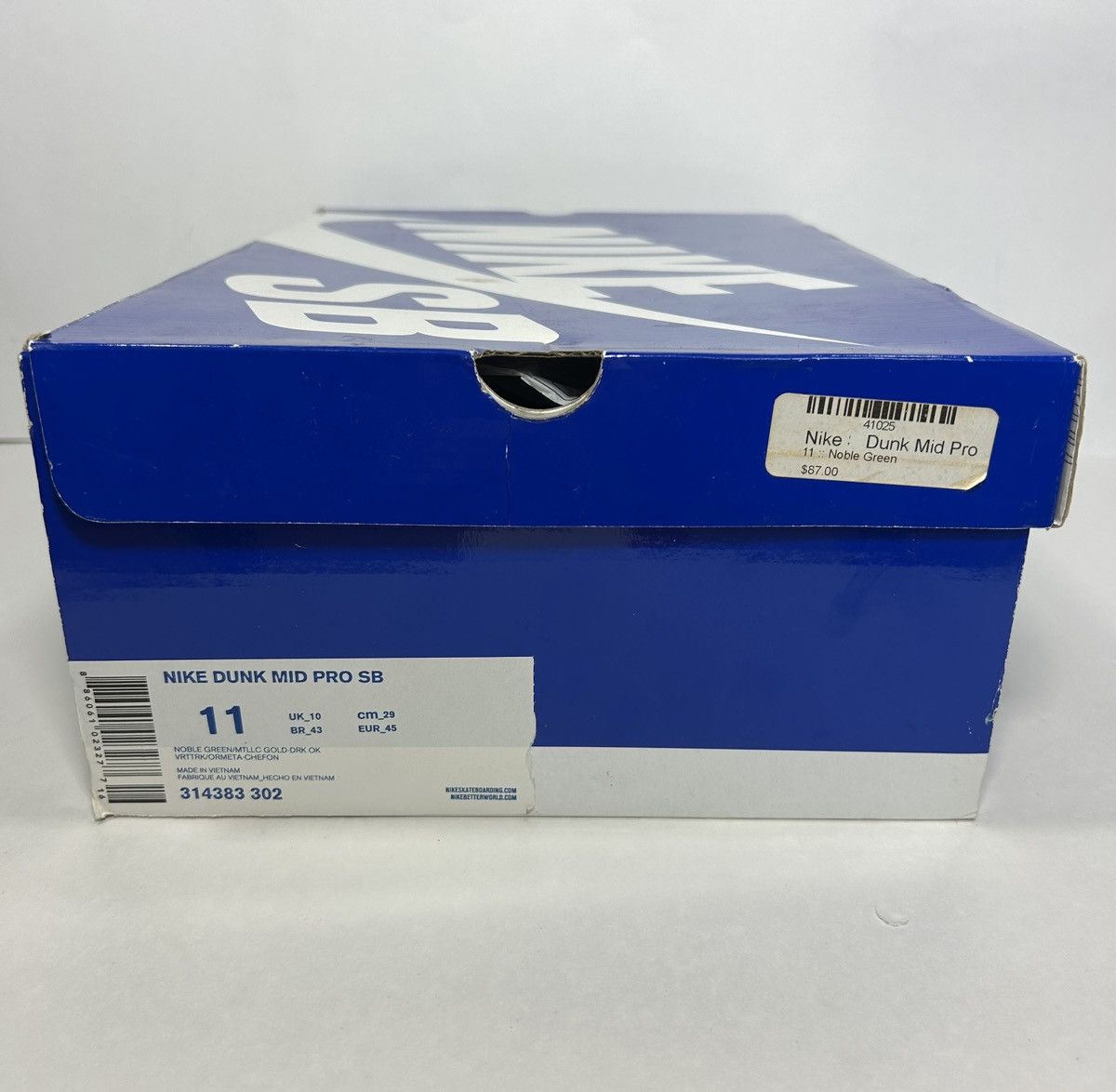 Nike × Vintage Nike SB Dunk Mid Pro ‘Patagonia’ Shoes Size: 11 M Size US 11 / EU 44 - 8 Thumbnail