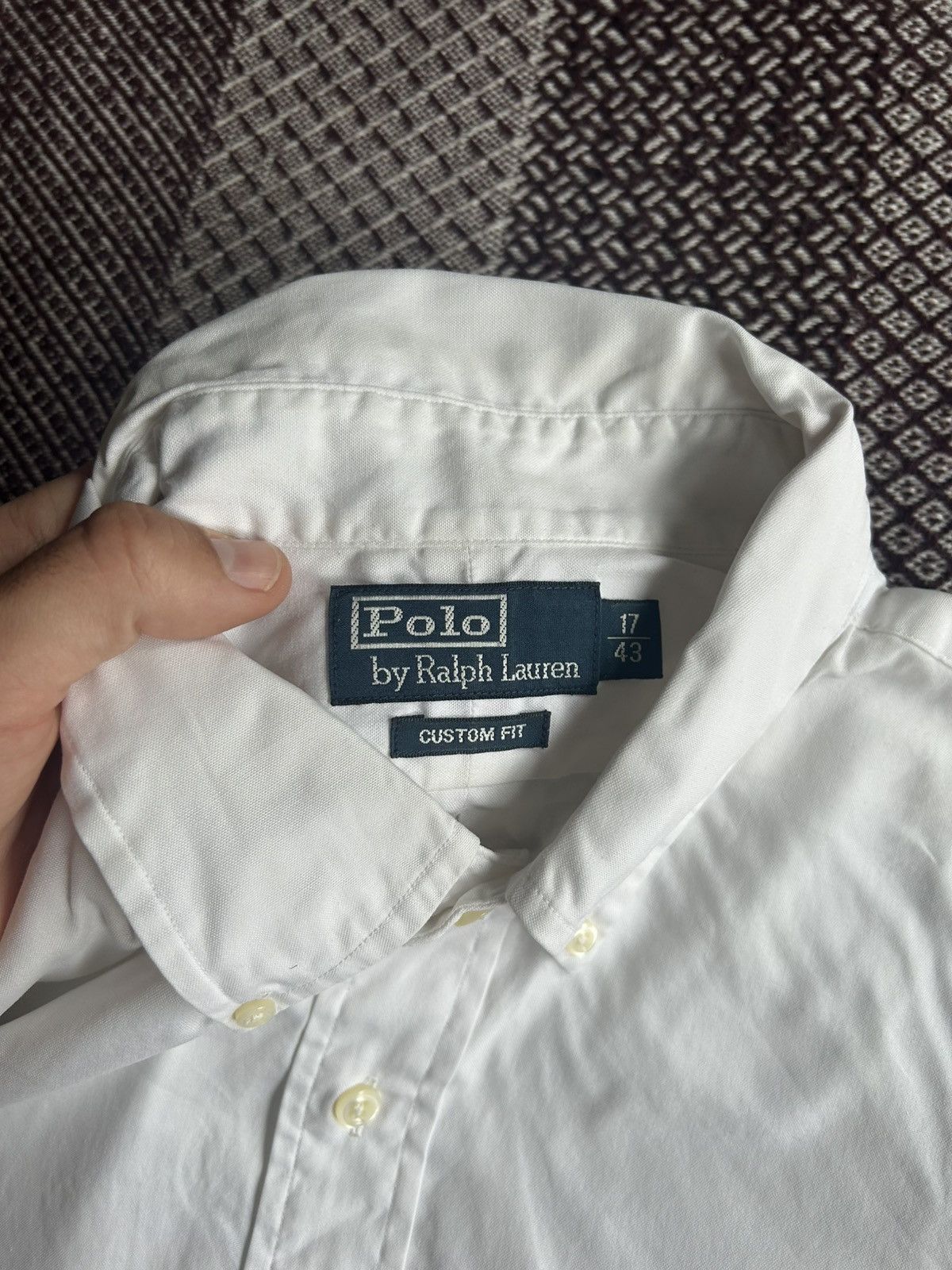 Vintage Polo Ralph Lauren Custom Fit Shirt Streetwear Style Size XL Size US XL / EU 56 / 4 - 9 Thumbnail