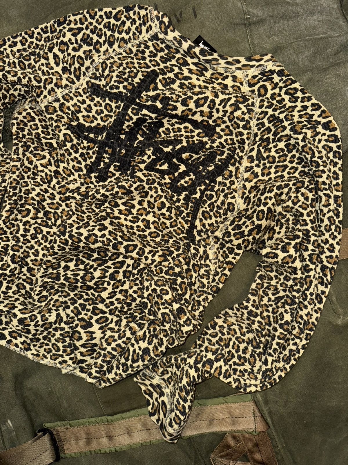 Stussy Stussy Basic Thermal Leopard Size US L / EU 52-54 / 3 - 9 Thumbnail