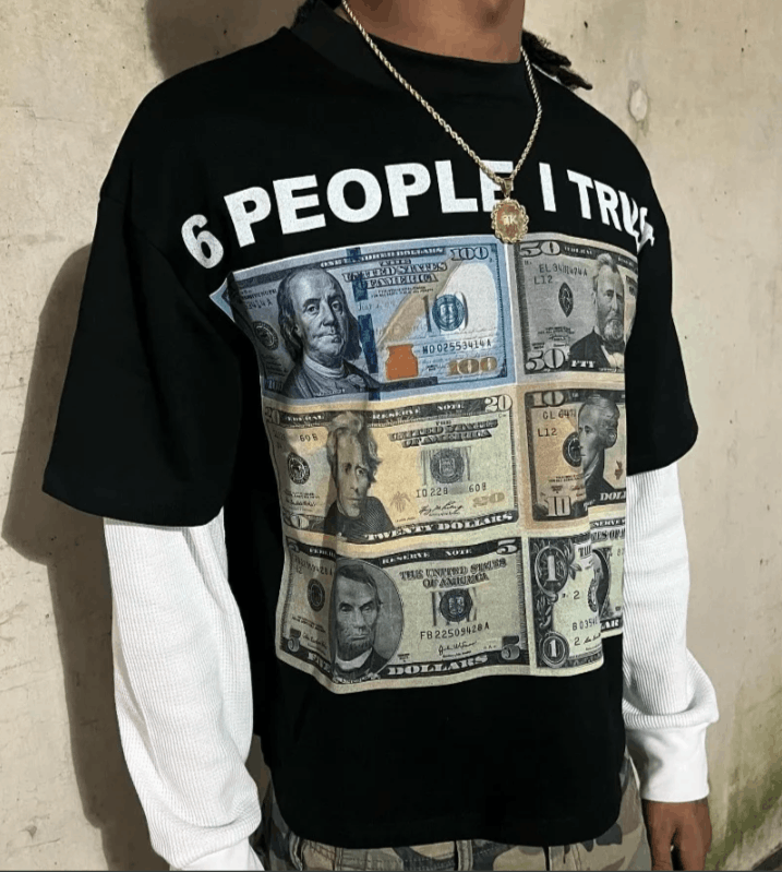 Other vintage print spliced long sleeve Size US M / EU 48-50 / 2 - 3 Thumbnail