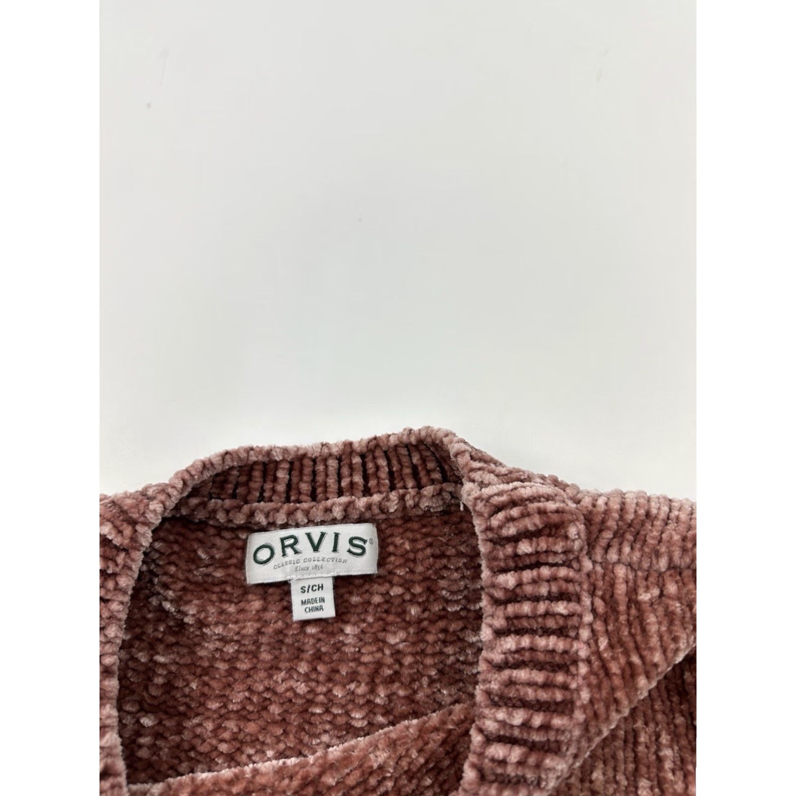 Orvis Orvis Sweater Womens Small Rose Pink Chenille Pullover Rose Pink Ladies S Pullover Chenille Rose Womens Clothing Size S / US 4 / IT 40 - 4 Thumbnail
