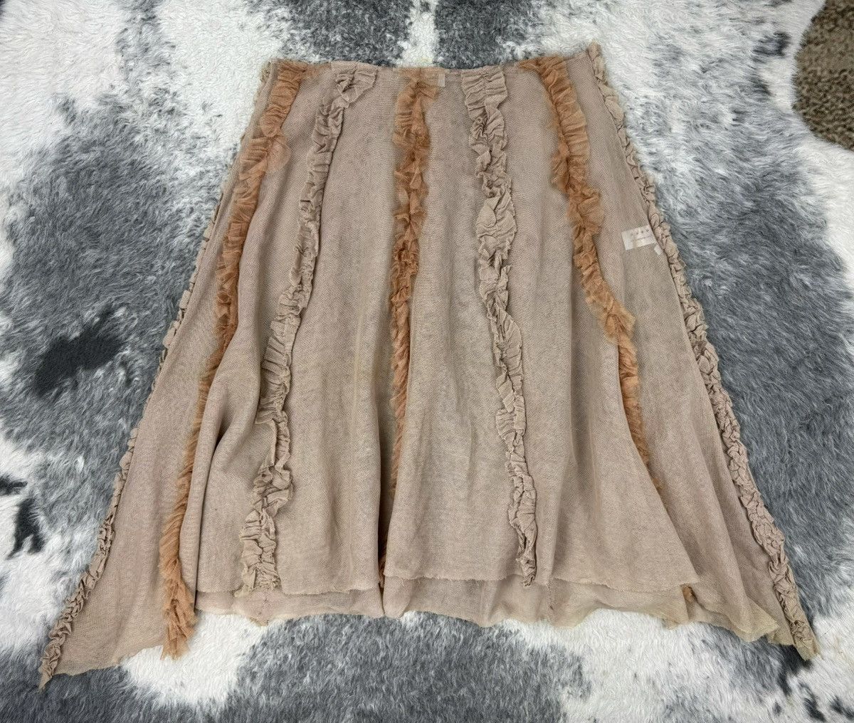 Marni MARNI Mesh Fairy Boho Skirt Size 28" / US 6 / IT 42 - 13 Thumbnail