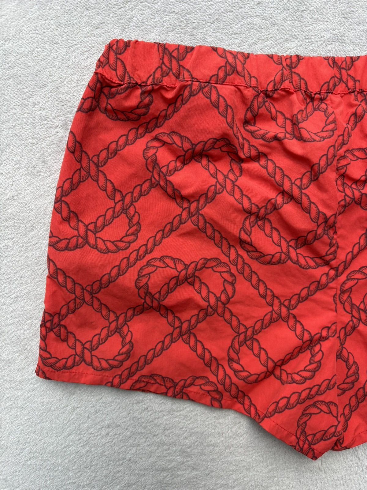 Hermes Hermes by Jean Paul Gaultier Rope Print Shorts Size 27" / US 4 / IT 40 - 10 Thumbnail