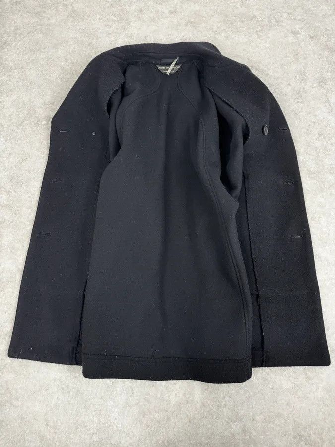 Comme des Garcons AW2003 Comme des Garçons Homme Plus Black Wool Officer Coat Size US L / EU 52-54 / 3 - 7 Thumbnail