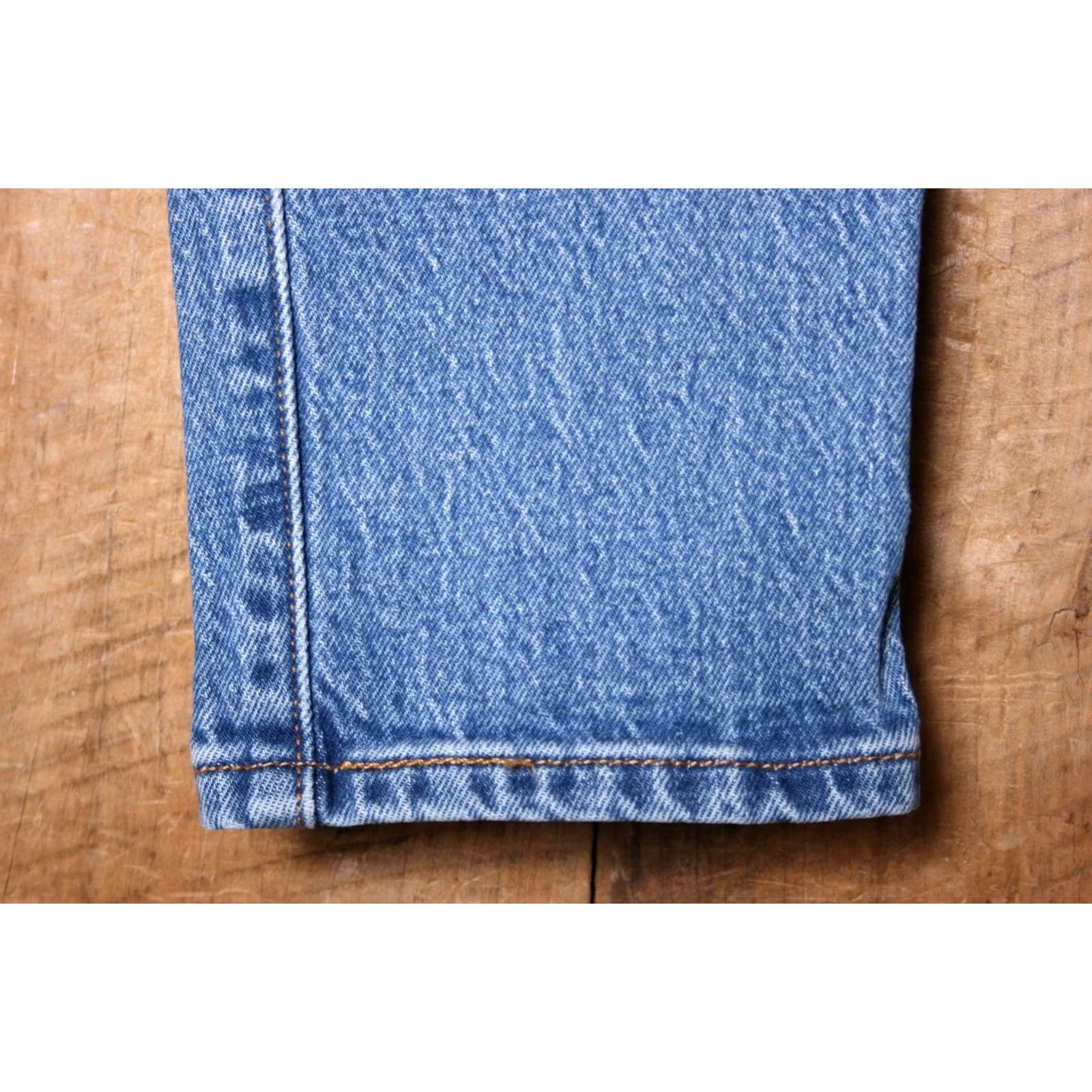 Levi's LEVI'S 501S Jeans Women's Blue Stretch Denim Button Fly Tapered Leg W25 L28 Regular Size Size 42" / US 20 - 6 Thumbnail