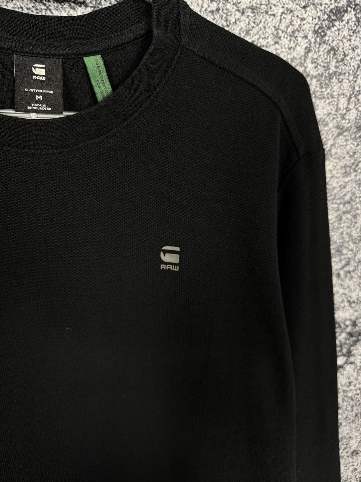 G-Star G-Star Raw Lash R T L/S Waffle Light Sweatshirt Size M Size US M / EU 48-50 / 2 - 6 Thumbnail
