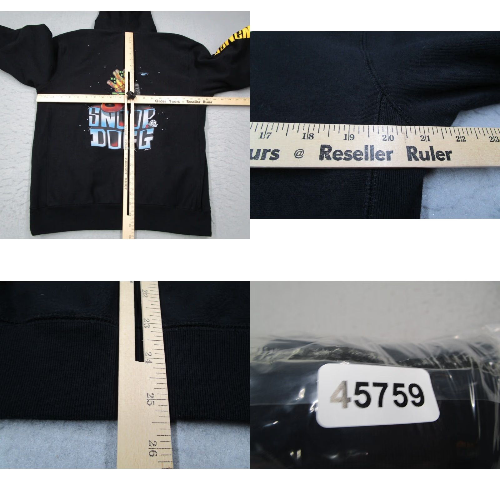 Palace VINTAGE? (No) Shoe Palace x Joe Cool Hoodie Mens Medium Black Snoop Doggy Dogg Sweatshirt 1993 Size US M / EU 48-50 / 2 - 8 Thumbnail
