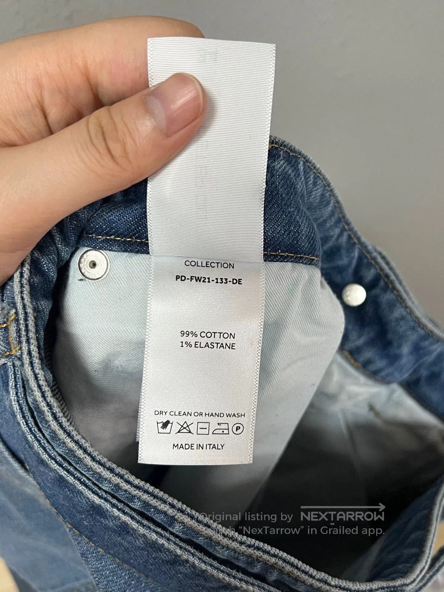 Peter Do Peter Do Belt Jeans. Size US 34 / EU 50 - 6 Thumbnail