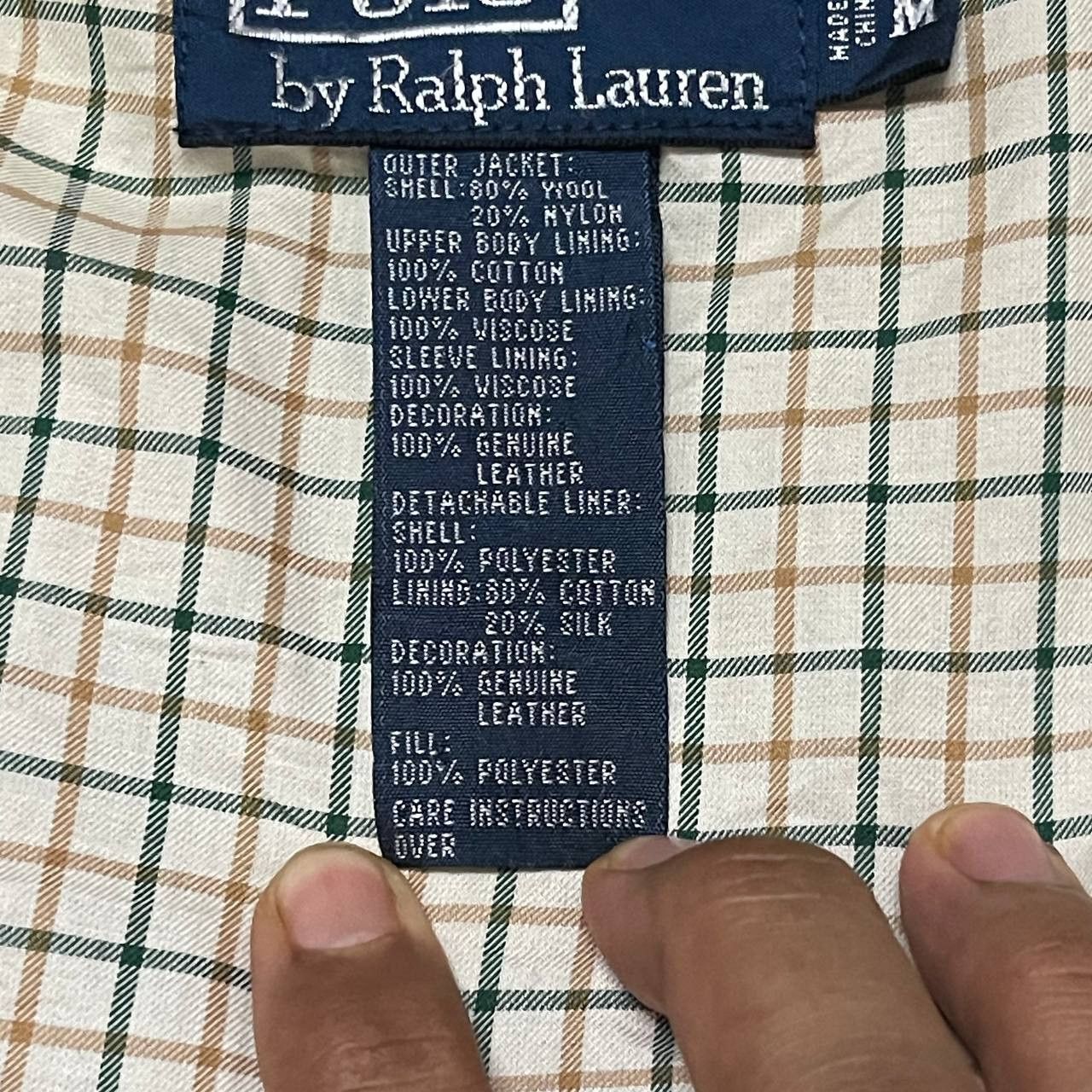 Polo Ralph Lauren Vintage Polo Ralph Lauren Wool Jacket Size US M / EU 48-50 / 2 - 14 Thumbnail