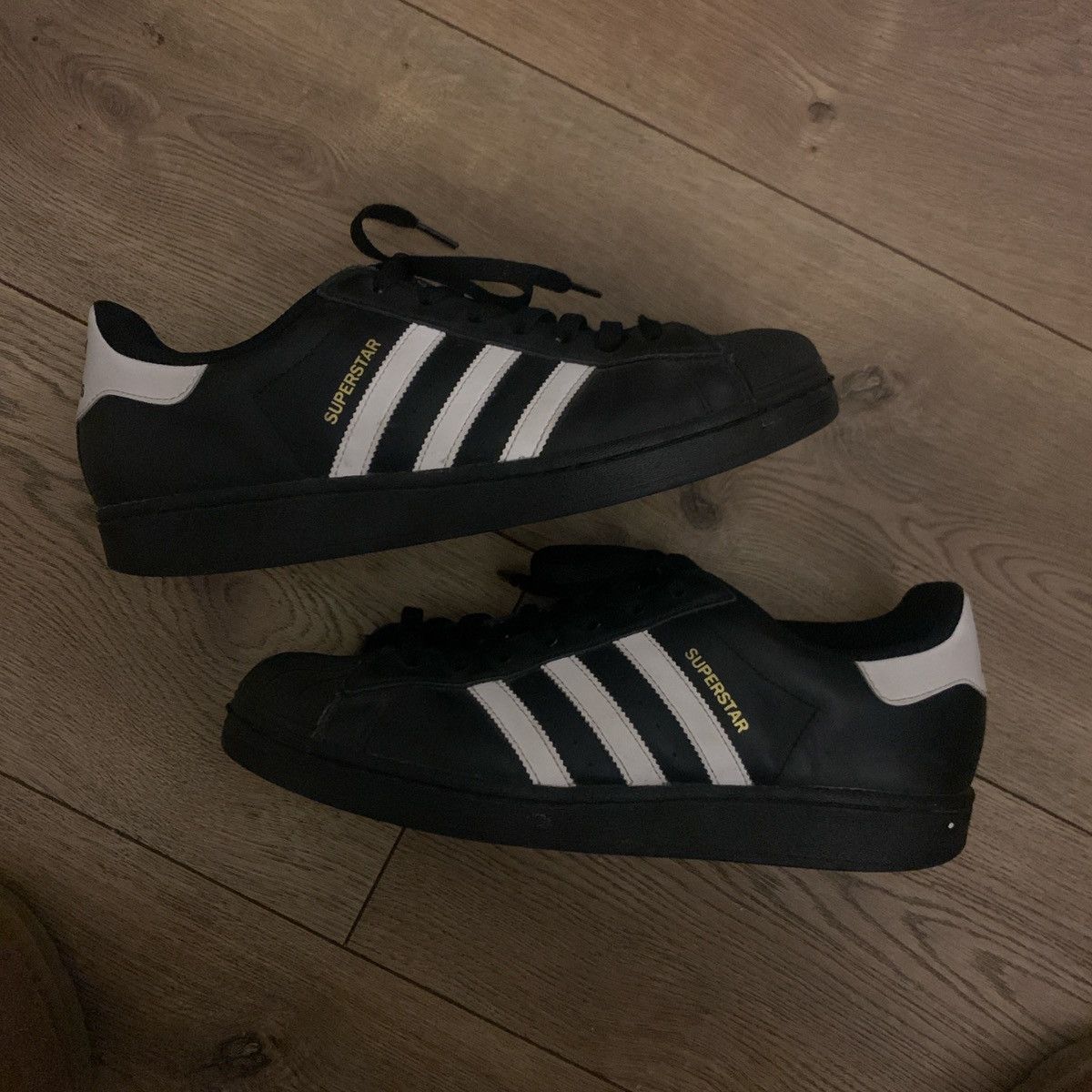 Adidas Adidas Superstars Size US 10 / EU 43 - 1 Thumbnail