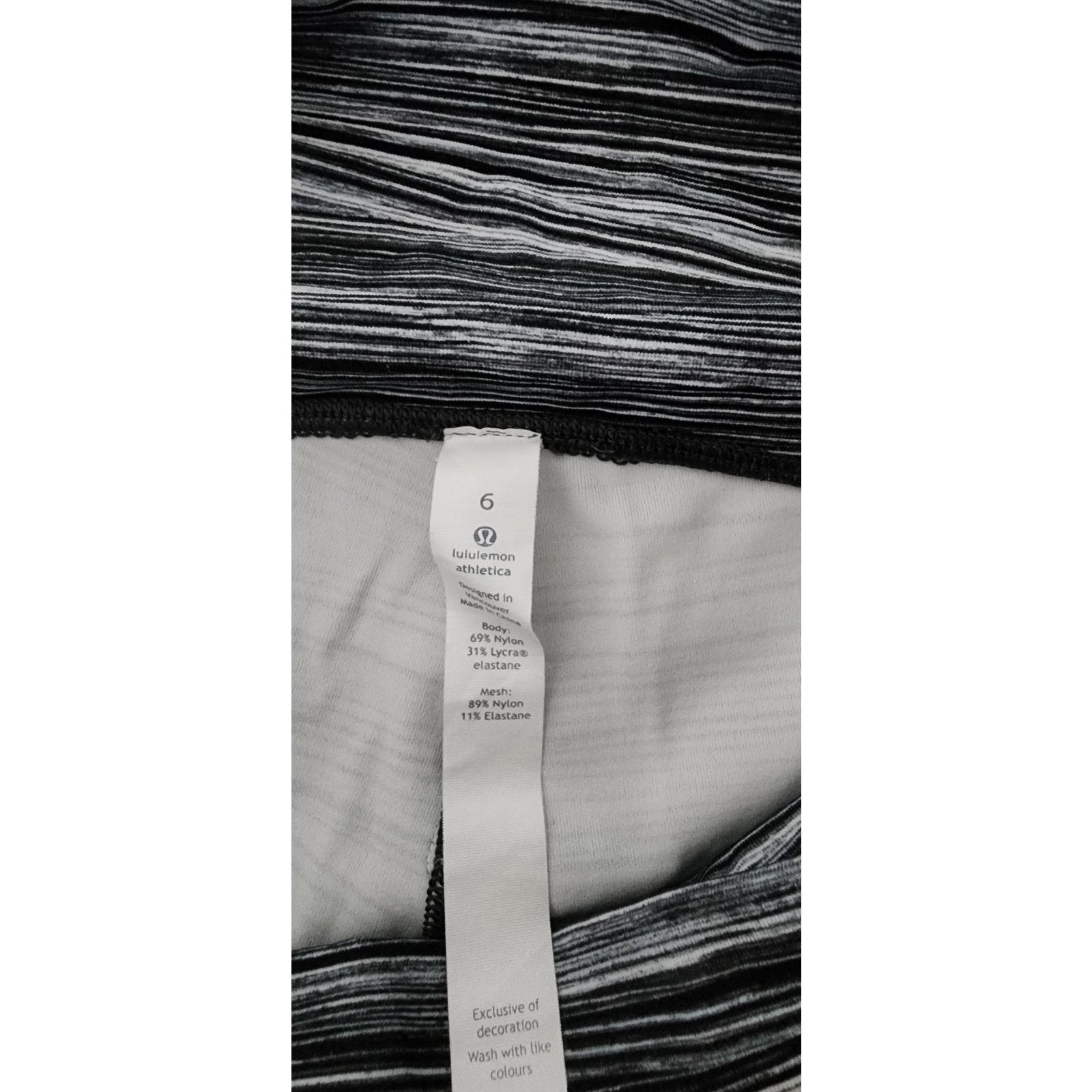 Lululemon Lululemon Train Times Pant 6/7 leggings Activewear Size 28" / US 6 / IT 42 - 5 Thumbnail