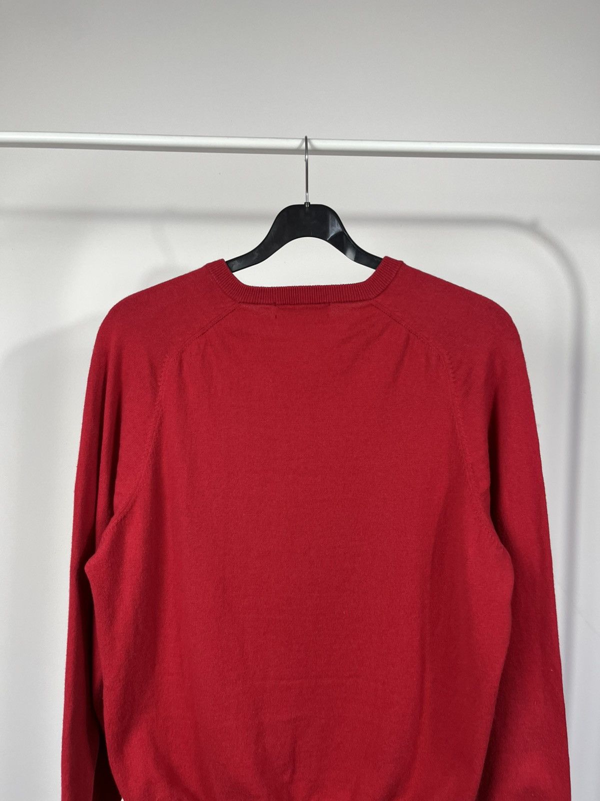 Brooks Brothers Brooks Brothers Red V Neck Cotton Cashmere Sweater Men’s L Size US L / EU 52-54 / 3 - 12 Thumbnail