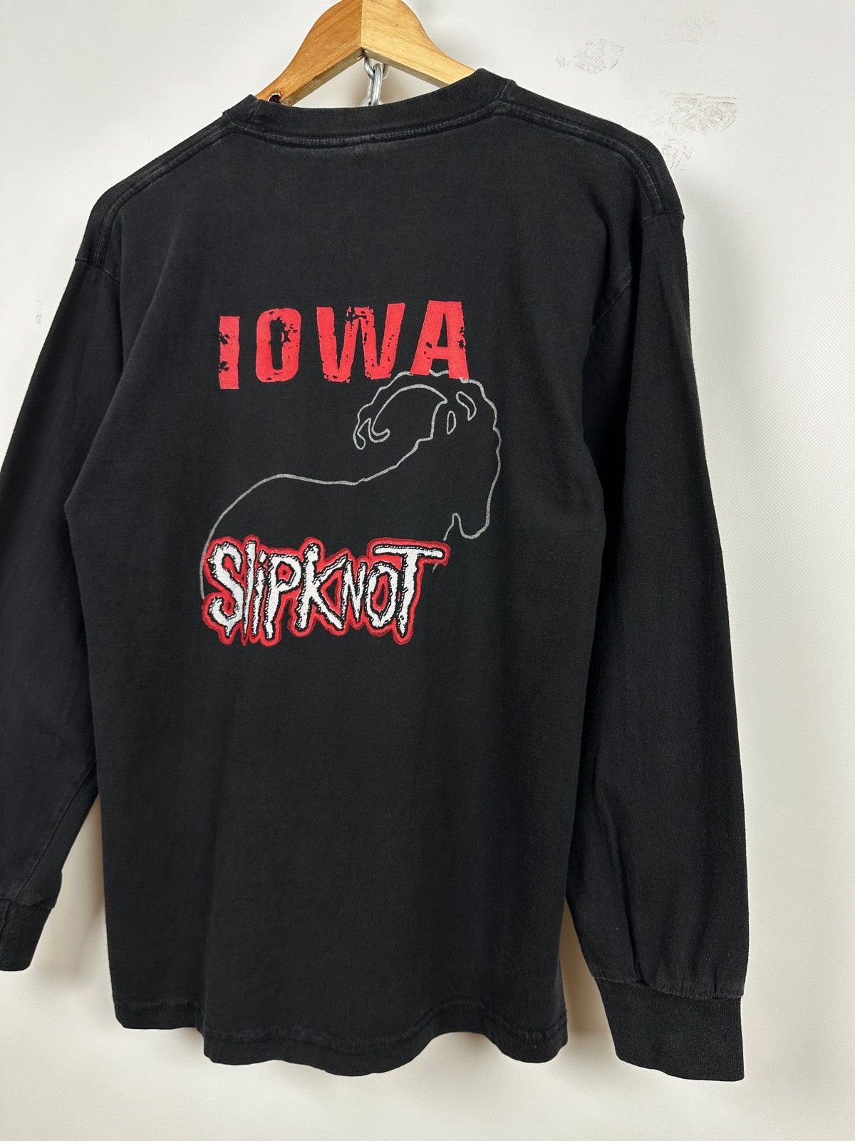 Band Tees Vintage Slipknot Iowa Band Long Sleeve T-Shirt Size US S / EU 44-46 / 1 - 15 Thumbnail