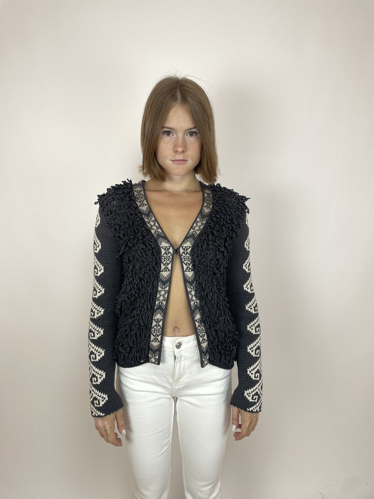 Japanese Brand odd molly cardigan Cozy cotton knit Womens size 0 Size XS / US 0-2 / IT 36-38 - 6 Thumbnail