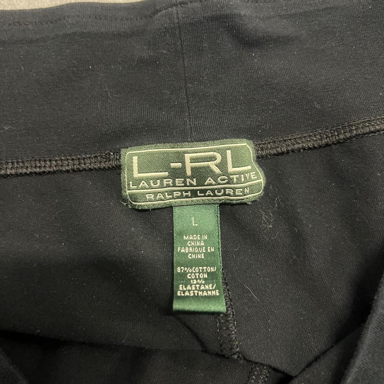 Polo Ralph Lauren Vintage Y2K/2000s Baggy Fit Ralph Lauren Black Sweatpants! Size US 34 / EU 50 - 7 Thumbnail