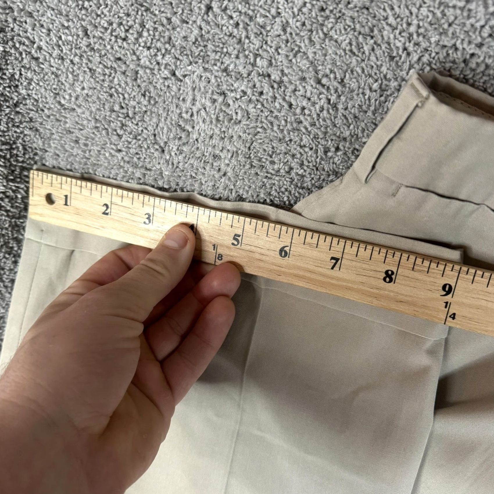 Brooks Brothers Brooks Brothers Dress Pants Mens Khaki Tan Flat Front Cuffed Made in USA Slacks Size US 36 / EU 52 - 7 Thumbnail