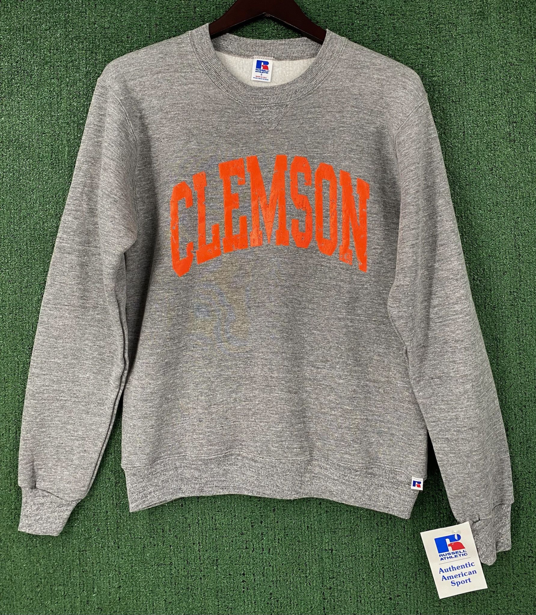 Russell Athletic 90’s Russell Athletic Clemson University Sweatshirt Small Size US S / EU 44-46 / 1 - 1 Thumbnail