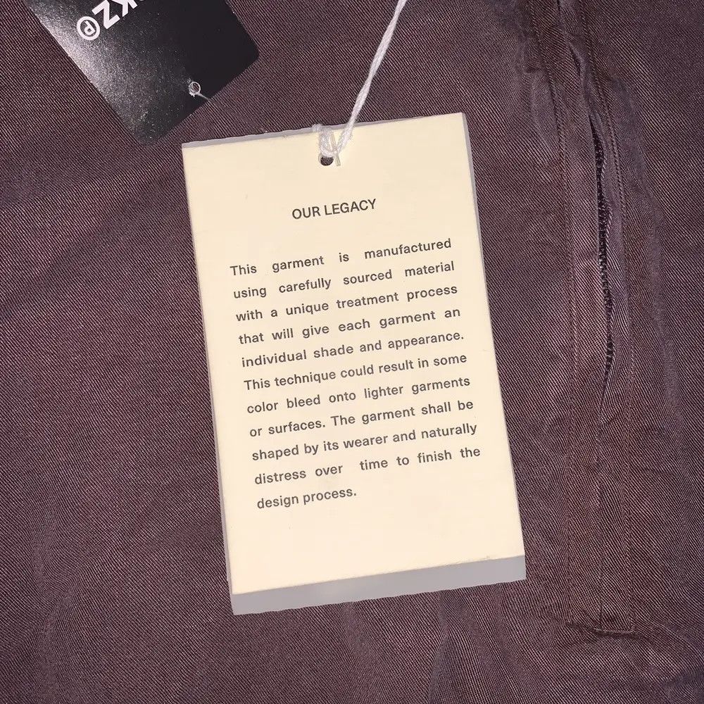 Our Legacy Our Legacy SHAWL ZIP SHIRT S 46 Size US S / EU 44-46 / 1 - 4 Thumbnail