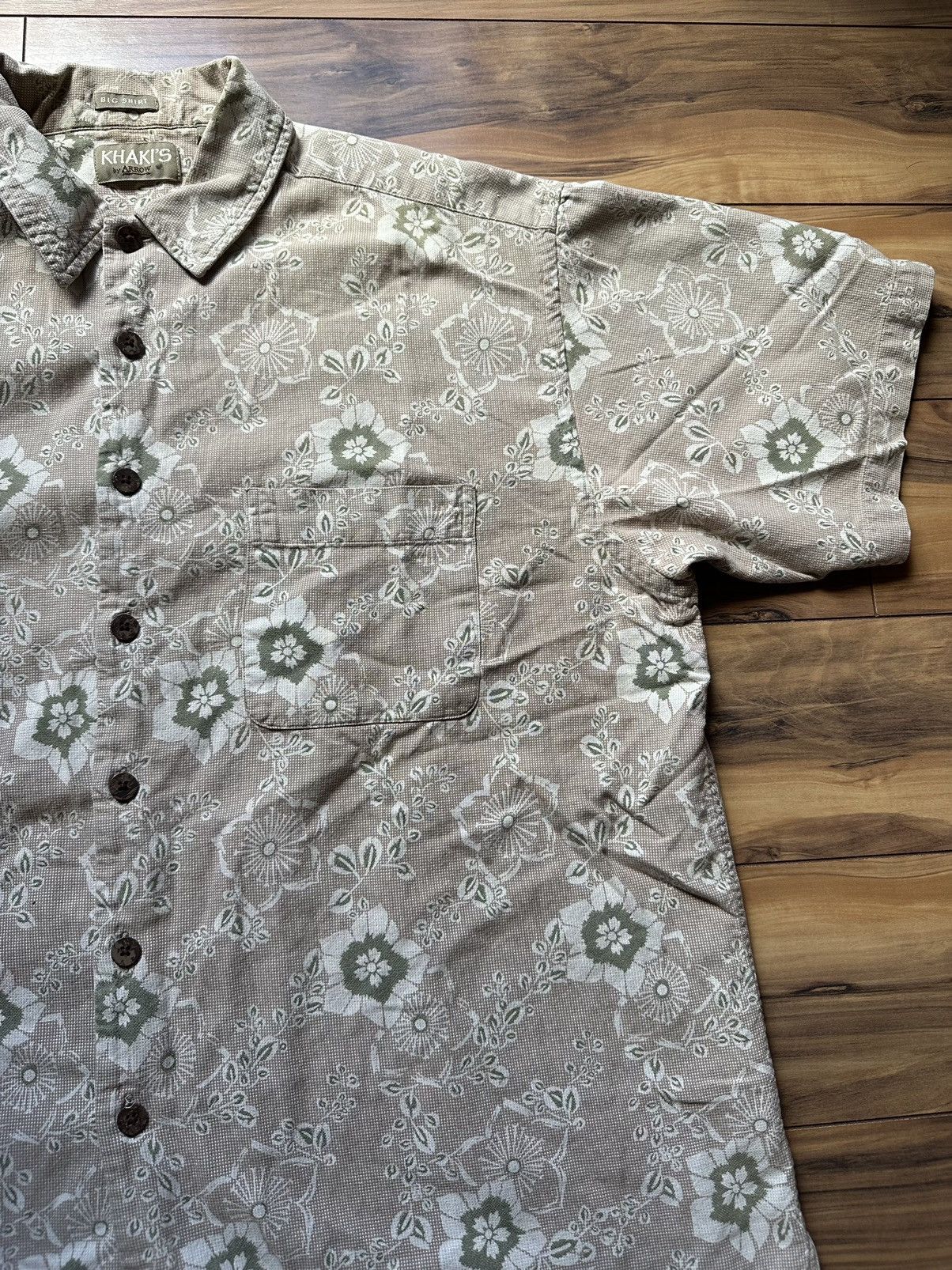 Arrow Khakis floral Short Sleeve Button Size US L / EU 52-54 / 3 - 4 Thumbnail