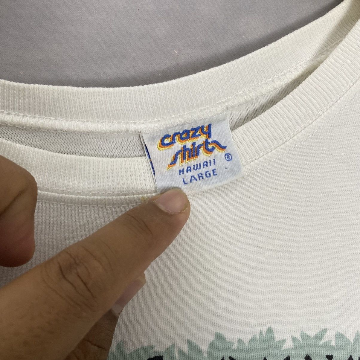 Vintage Vintage Adopt a Cat Hawaiian Crop Top Crazy Shirts Size L / US 10 / IT 46 - 8 Thumbnail