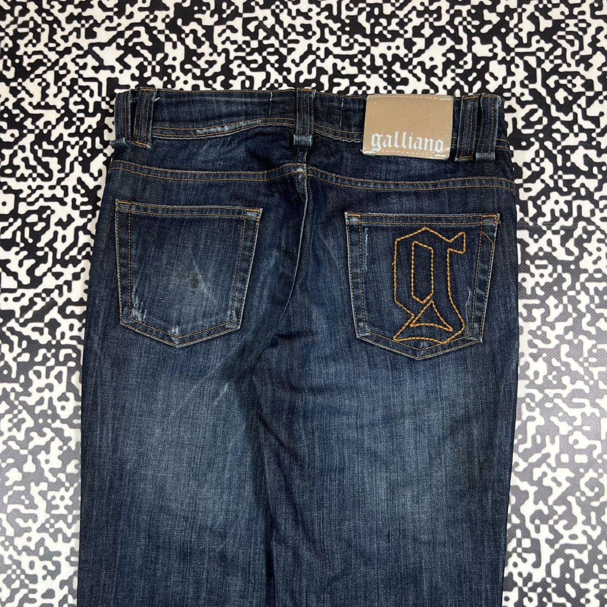 John Galliano Vintage Y2K John Galliano Luxury Casual 90s Style Jeans Size 26" / US 2 / IT 38 - 5 Thumbnail
