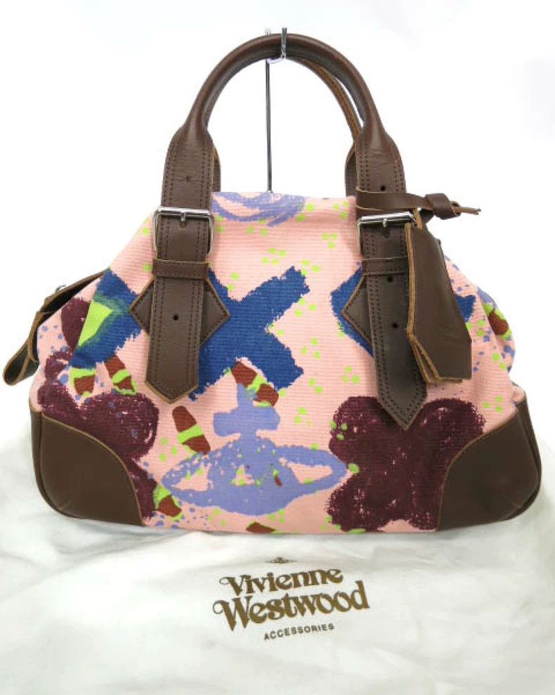 Vivienne Westwood Vivienne Westwood Pink bowling bag shoulder bag Size ONE SIZE - 1 Thumbnail