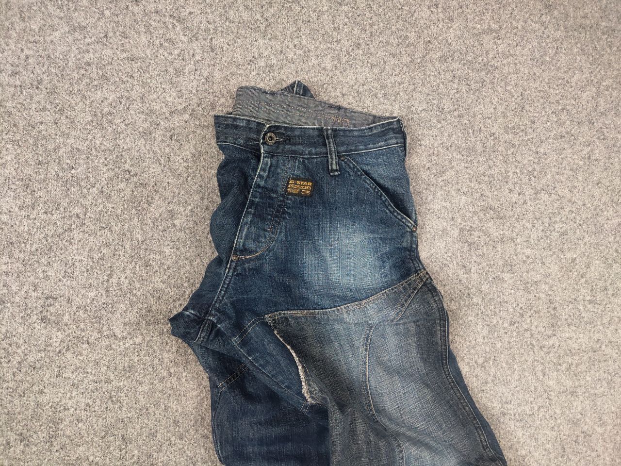 G-Star Rare Vintage G Star Raw Concept elwood Y2K Baggy Zip Jeans Size US 32 / EU 48 - 2 Thumbnail