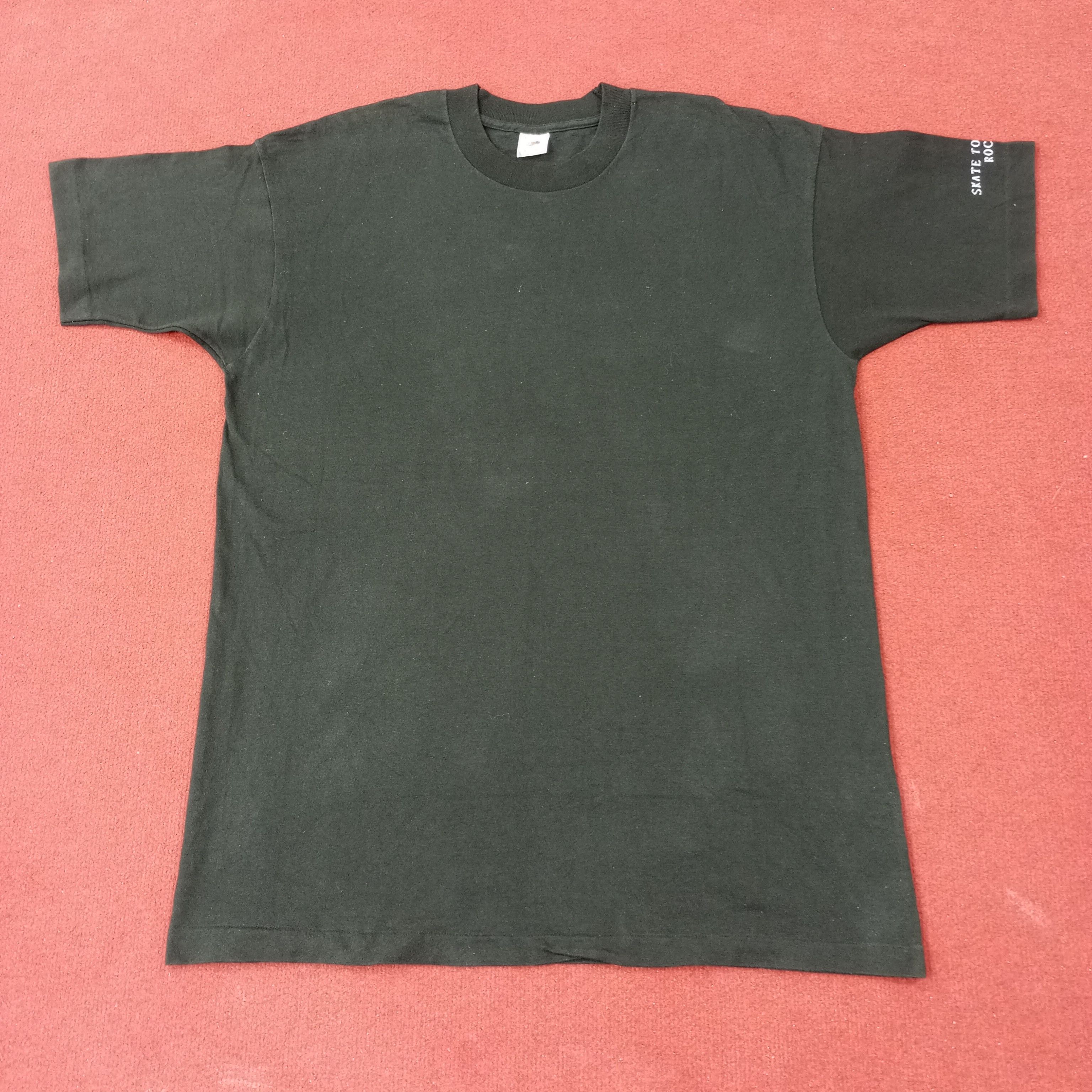 Vintage Skate Tough Rock Hard Jimco Records Vintage Tshirt c249n36 Size US XL / EU 56 / 4 - 3 Thumbnail