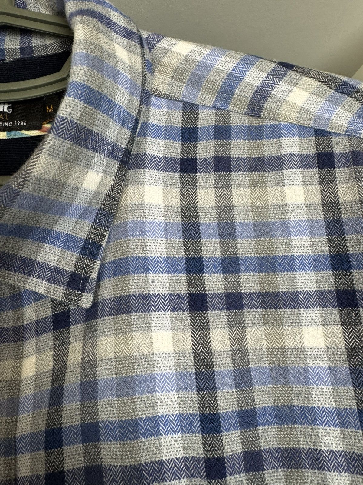 Barbour Barbour International Men's Check Shirt Long Sleeve Plaid Size US M / EU 48-50 / 2 - 8 Thumbnail