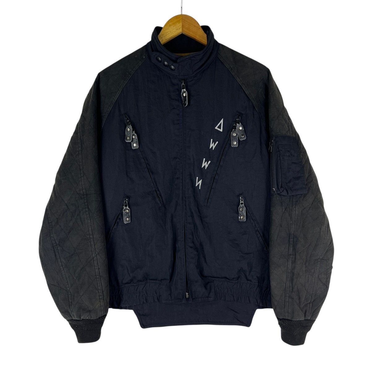 Kansai Yamamoto 🔥 Vintage kansai X Honda Seed Styling Force Police Jacket Size US M / EU 48-50 / 2 - 2 Thumbnail
