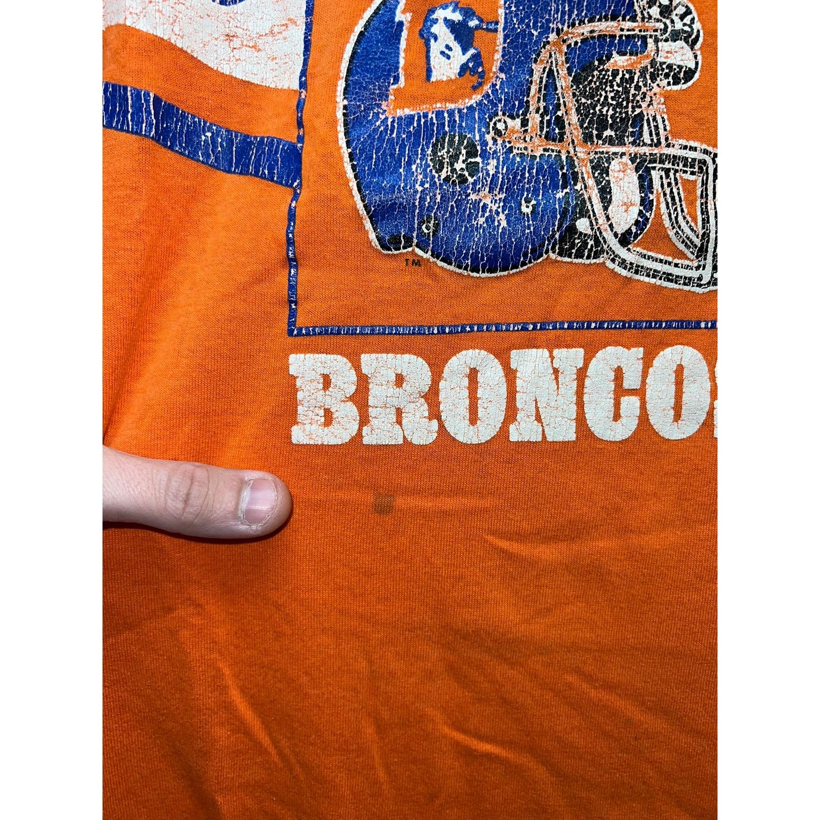 Champion Vintage Denver Broncos Champion Shirt NFL Football 80s Tag M Size US M / EU 48-50 / 2 - 6 Thumbnail