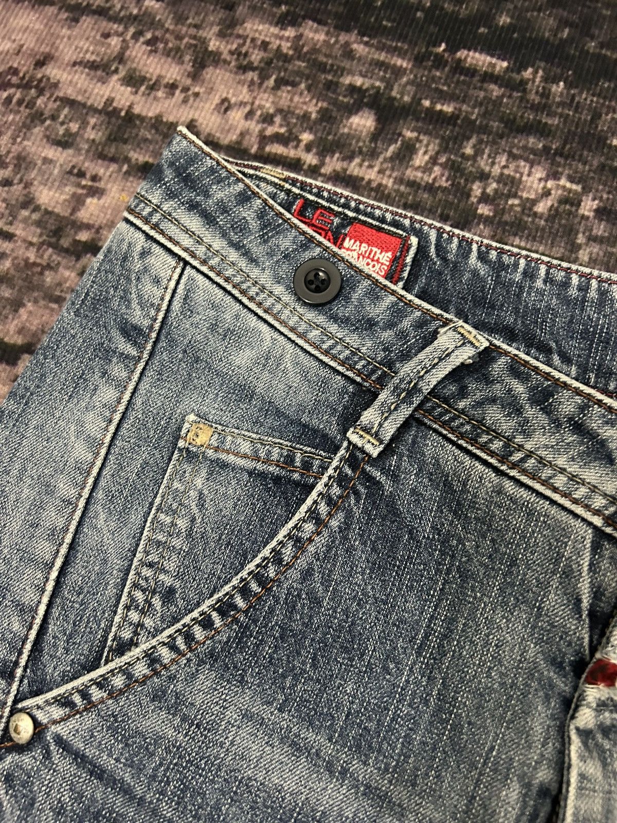 Marithe + Francois Girbaud Vintage Marithe Francois Girbaud washed Jeans Size US 32 / EU 48 - 11 Thumbnail