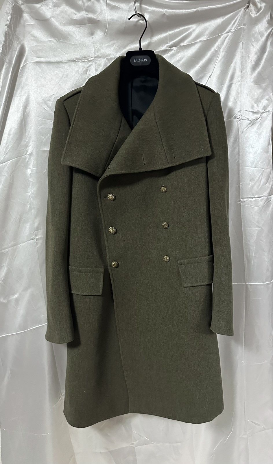 Balmain BALMAIN by Christophe Decarnin AW11 Army Coat Size US S / EU 44-46 / 1 - 2 Thumbnail