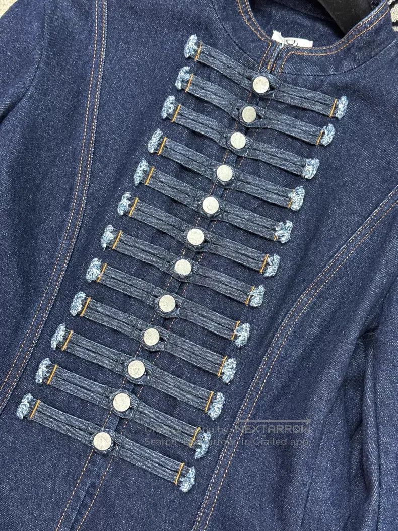 Dior Dior Buckle-waisted denim jacket Size S / US 4 / IT 40 - 5 Thumbnail