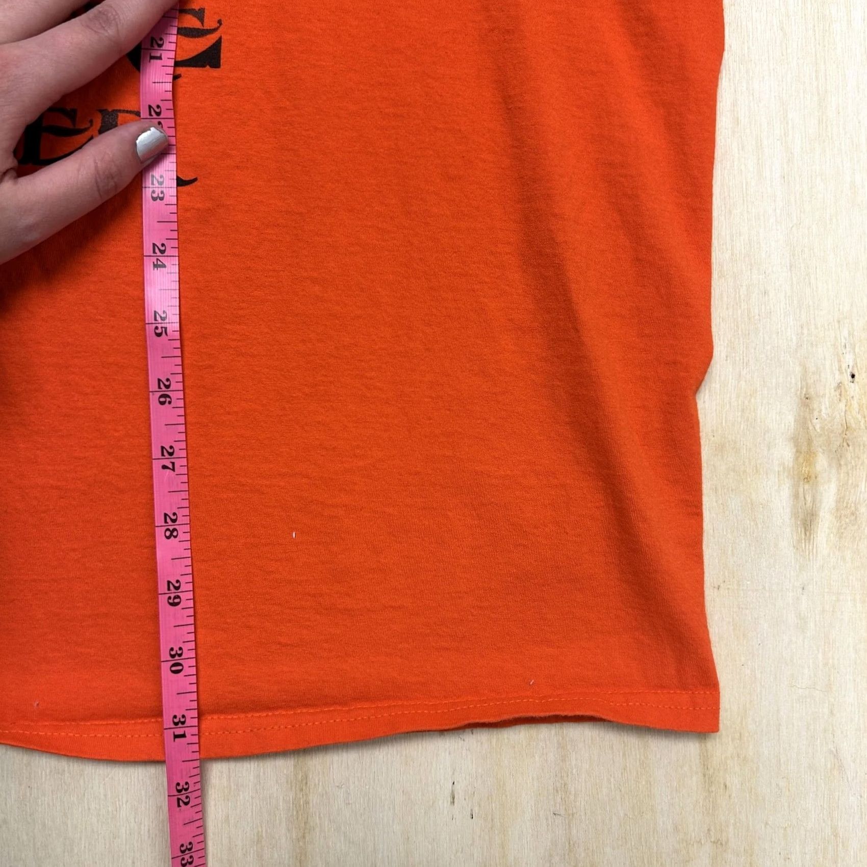 Vintage Y2K Happy Halloween Shirt Mens 3XL Orange Grim Reaper Beer Graphic Tee T-Shirt Size US XXL / EU 58 / 5 - 4 Thumbnail